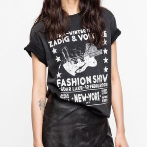 Zadig & Voltaire Tomias Vintage Show T-Shirt